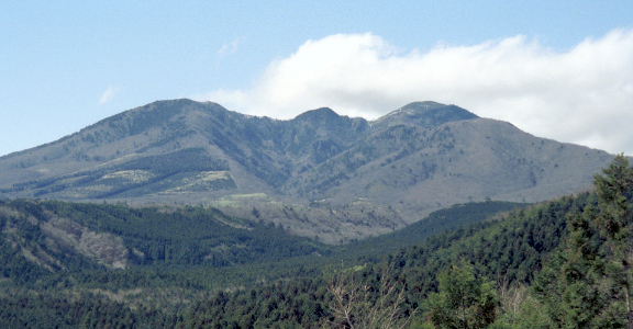 高原火山群の地質
