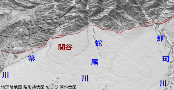 栃木県の地震と活断層