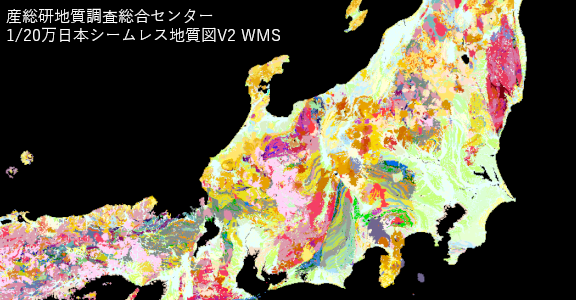 日本の地質図 (2)